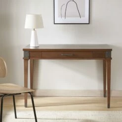 Bethany Desk In Aged Barrel 10 Bethany Desk In Aged Barrel -US Home Sales Store aged barrel laptop desk 4