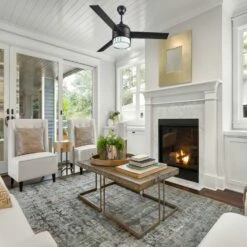 Ajax 3-Blade LED Ceiling Fan In Oil-Rubbed Bronze, 52-Inch -US Home Sales Store ajax bronze 52 inch 3 blade led ceiling fan 5