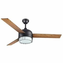 Ajax 3-Blade LED Ceiling Fan In Oil-Rubbed Bronze, 52-Inch -US Home Sales Store ajax bronze 52 inch 3 blade led ceiling fan 7