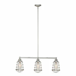 Ajax Pendant Galvanized, 3-Light
