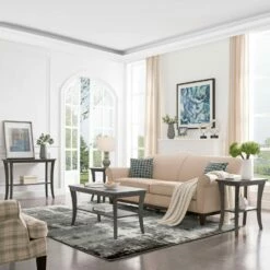 Allerick Area Rug In Vintage Faded Abstract Gray 7-ft-10-in X 10-ft -US Home Sales Store allerick vintage gray abstract faded area rug 7 by 10 6