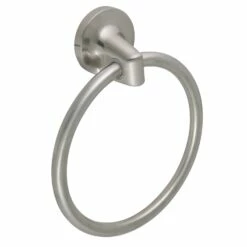 Alta Bay Towel Ring In Brushed Nickel