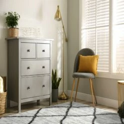 Ardita Area Rug With Soft Shag In Trellis Gray/Charcoal, 6-Foot-7-Inch By 9-Foot-6-Inch -US Home Sales Store ardita soft shag trellis gray charcoal area rug 6 by 9 5