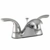 Ashland Centerset 2-Handle Bathroom Faucet In Chrome, 4-Inch
