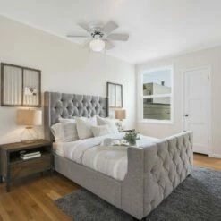 Atrium 30-Inch LED Ceiling Fan In White 11 Atrium 30-Inch LED Ceiling Fan In White -US Home Sales Store atrium ceiling fan white LED 3