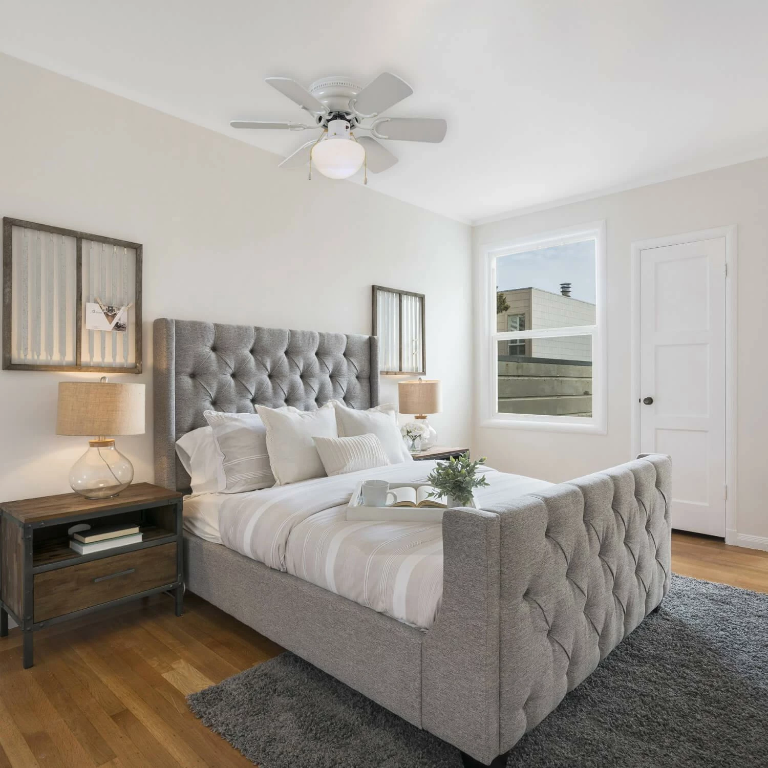 Atrium 30-Inch LED Ceiling Fan In White 3 Atrium 30-Inch LED Ceiling Fan In White - Image 3