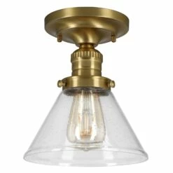 Augustin Ceiling Light In Satin Gold
