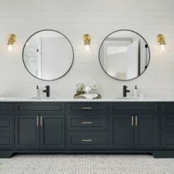 Augustin Wall Light In Satin Gold -US Home Sales Store augustin wall light satin gold 3