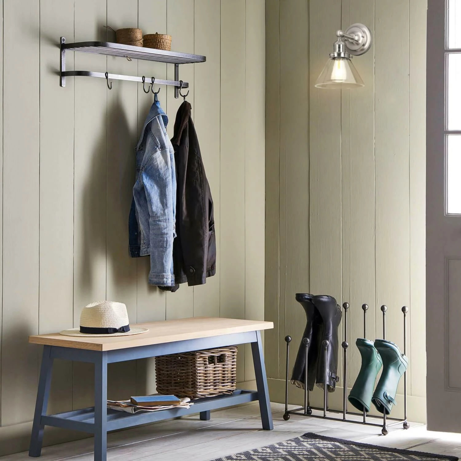 Augustin Wall Light In Satin Nickel 4 Augustin Wall Light In Satin Nickel - Image 4