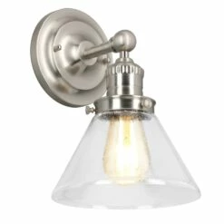 Augustin Wall Light In Satin Nickel 15 Augustin Wall Light In Satin Nickel -US Home Sales Store augustin wall light satin nickel 8