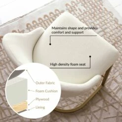 Barrelback Bar Stool With White Seat And Gold Metal Base Set Of 2 -US Home Sales Store barrelback white linen bar stool set 3