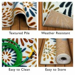 Beam Indoor Outdoor Area Rug, 7-Foot 10-Inch By 10-Foot 10 Beam Indoor Outdoor Area Rug, 7-Foot 10-Inch By 10-Foot -US Home Sales Store beam outdoor rug 7 foot 10 inch by 10 foot 3