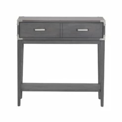 Beckett Hall Stand In Anthracite 11 Beckett Hall Stand In Anthracite -US Home Sales Store beckett hall stand 5