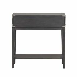 Beckett Hall Stand In Anthracite 12 Beckett Hall Stand In Anthracite -US Home Sales Store beckett hall stand 6