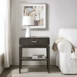 Beckett Side Table In Anthracite -US Home Sales Store beckett side table anthracite 4