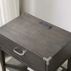 Beckett Side Table In Anthracite -US Home Sales Store beckett side table anthracite 8