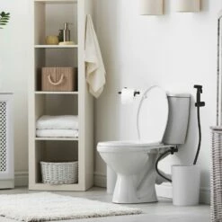 Bidet Sprayer In Matte Black -US Home Sales Store bidet sprayer matte black 9