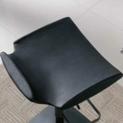 Adjustable Swivel Stool In Matte Black, Set Of 2 -US Home Sales Store black swivel stool set adjustable 7