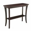 Boa Console Hall Stand In Chocolate Oak