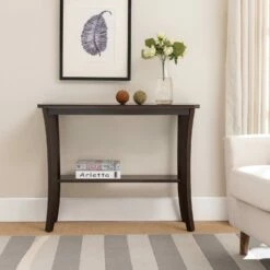 Boa Console Hall Stand In Chocolate Oak 11 Boa Console Hall Stand In Chocolate Oak -US Home Sales Store boa console hall stand 4