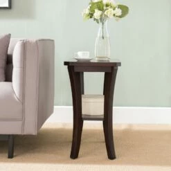 Boa Narrow End Table In Chocolate Oak 10 Boa Narrow End Table In Chocolate Oak -US Home Sales Store boa narrow end table chocolate oak 4
