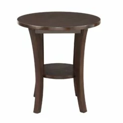 Boa Round Side Table In Chocolate Oak 10 Boa Round Side Table In Chocolate Oak -US Home Sales Store boa round side table chocolate oak 5