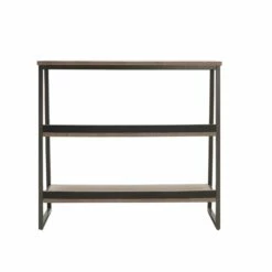 Bookshelf In Roughsawn Oak And Gunmetal Gray 12 Bookshelf In Roughsawn Oak And Gunmetal Gray -US Home Sales Store bookshelf roughsawn oak gunmetal gray 6
