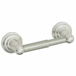 Calisto Double Post Toilet Paper Holder In Satin Nickel