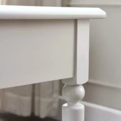 Coastal Wedge Table In Orchid White 6 Coastal Wedge Table In Orchid White -US Home Sales Store coastal shelf wedge table orchid white 3