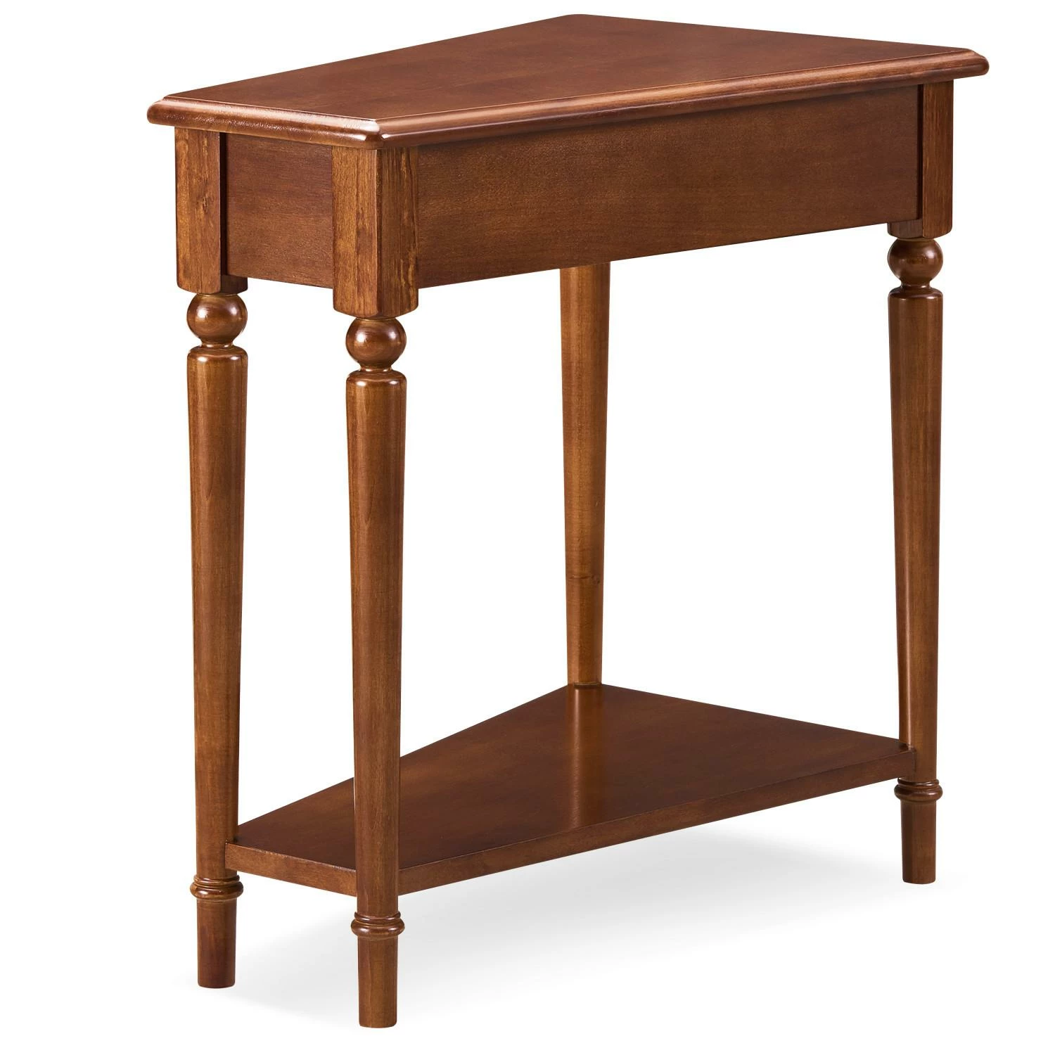 Coastal Wedge Table In Pecan 1 Coastal Wedge Table In Pecan