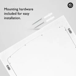 Concord Wooden Wall Mirror With Shelf In White, 31-Inch By 24-Inch 23 Concord Wooden Wall Mirror With Shelf In White, 31-Inch By 24-Inch -US Home Sales Store concord 24 inch white mirror shelf 5