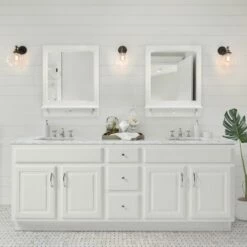 Concord Wooden Wall Mirror With Shelf In White, 31-Inch By 24-Inch 27 Concord Wooden Wall Mirror With Shelf In White, 31-Inch By 24-Inch -US Home Sales Store concord 24 inch white mirror shelf 9