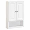 Concord Fully Assembled 2-Door Bathroom Wall Cabinet In White
