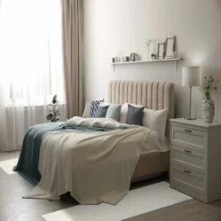 Dagen Runner With Soft Shag In Ivory, 2-Foot-2-Inch By 10-Foot -US Home Sales Store dagen soft shag modern ivory runner 2 by 10 3