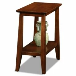 Delton Narrow End Table In Sienna
