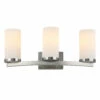 Desta Vanity Bar In Satin Nickel, 3-Light