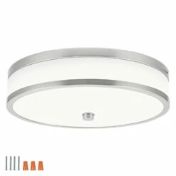 Donohue Color Temperature Selectable LED Ceiling Light, 15-Inch