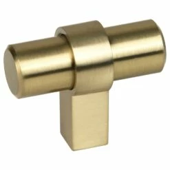 Gazebo Parts Direct Sales Store 23 Emery Cabinet Knobs In Satin Gold, 5-Pack