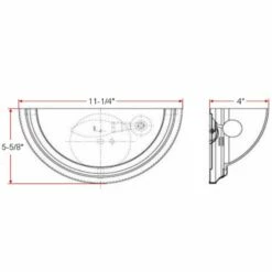 Fairfax Wall Mount Light Fixture In Satin Nickel, 1-Light -US Home Sales Store fairfax wall mount light fixture satin nickel 1 light 3