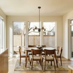 Gracelyn Chandelier In Matte Black, 5-Light 12 Gracelyn Chandelier In Matte Black, 5-Light -US Home Sales Store gracelyn chandelier matte black 5 light 4