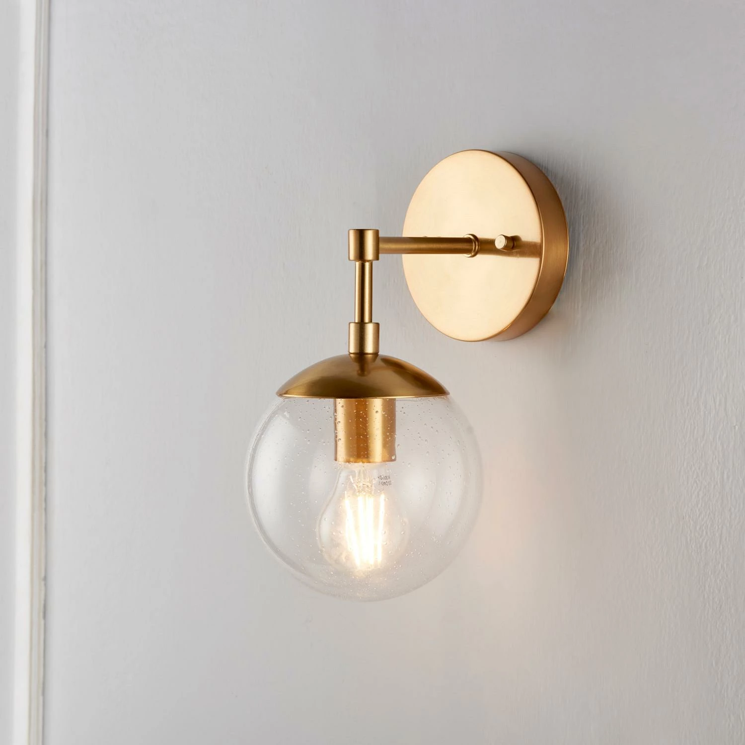 Gracelyn Wall Light In Satin Gold 3 Gracelyn Wall Light In Satin Gold - Image 3