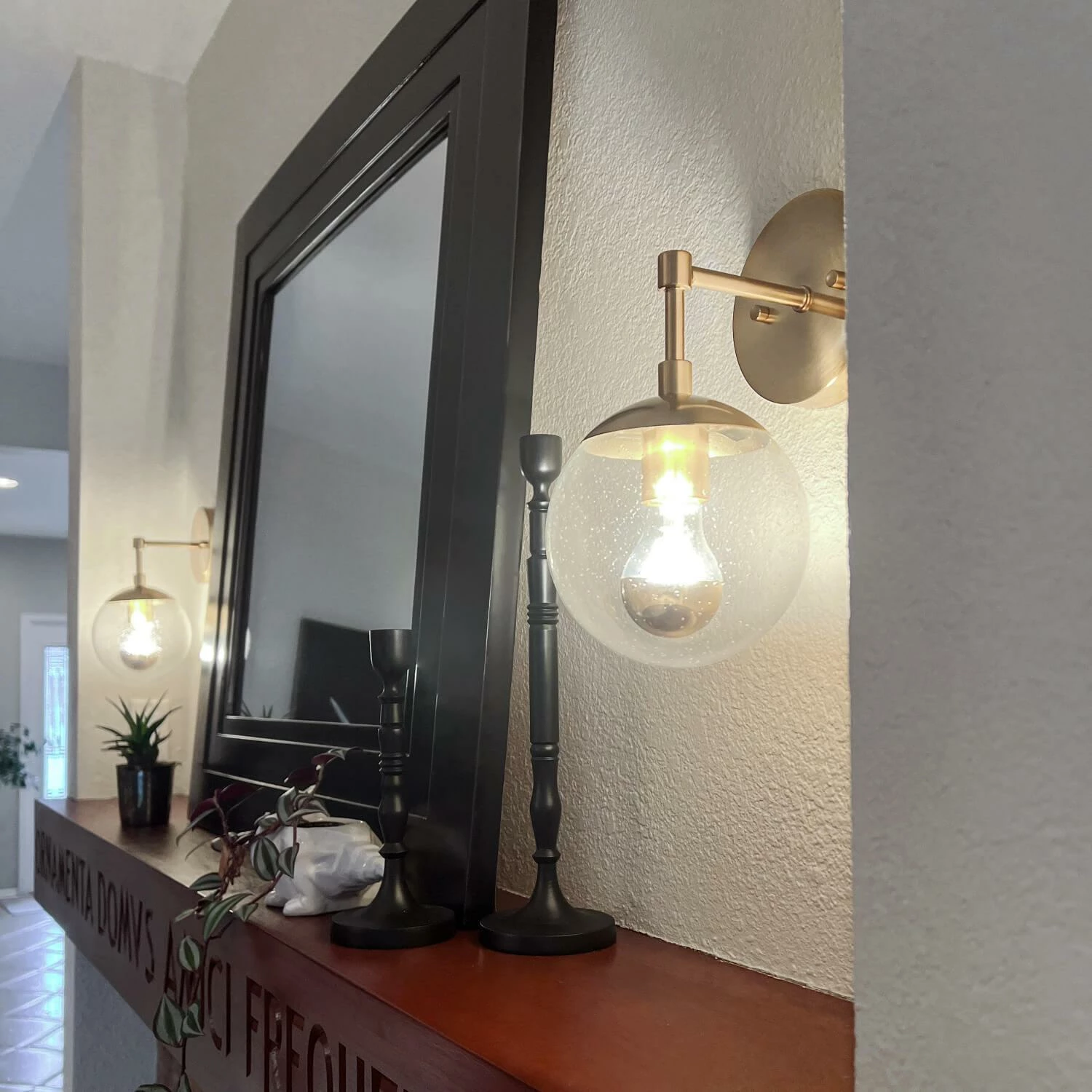 Gracelyn Wall Light In Satin Gold 9 Gracelyn Wall Light In Satin Gold - Image 9