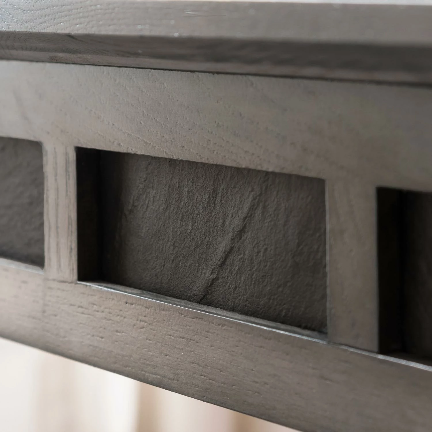 Side Table With AC/USB And USB-C Fast Charging In Smoke Gray And Black Slate 5 Side Table With AC/USB And USB-C Fast Charging In Smoke Gray And Black Slate - Image 5