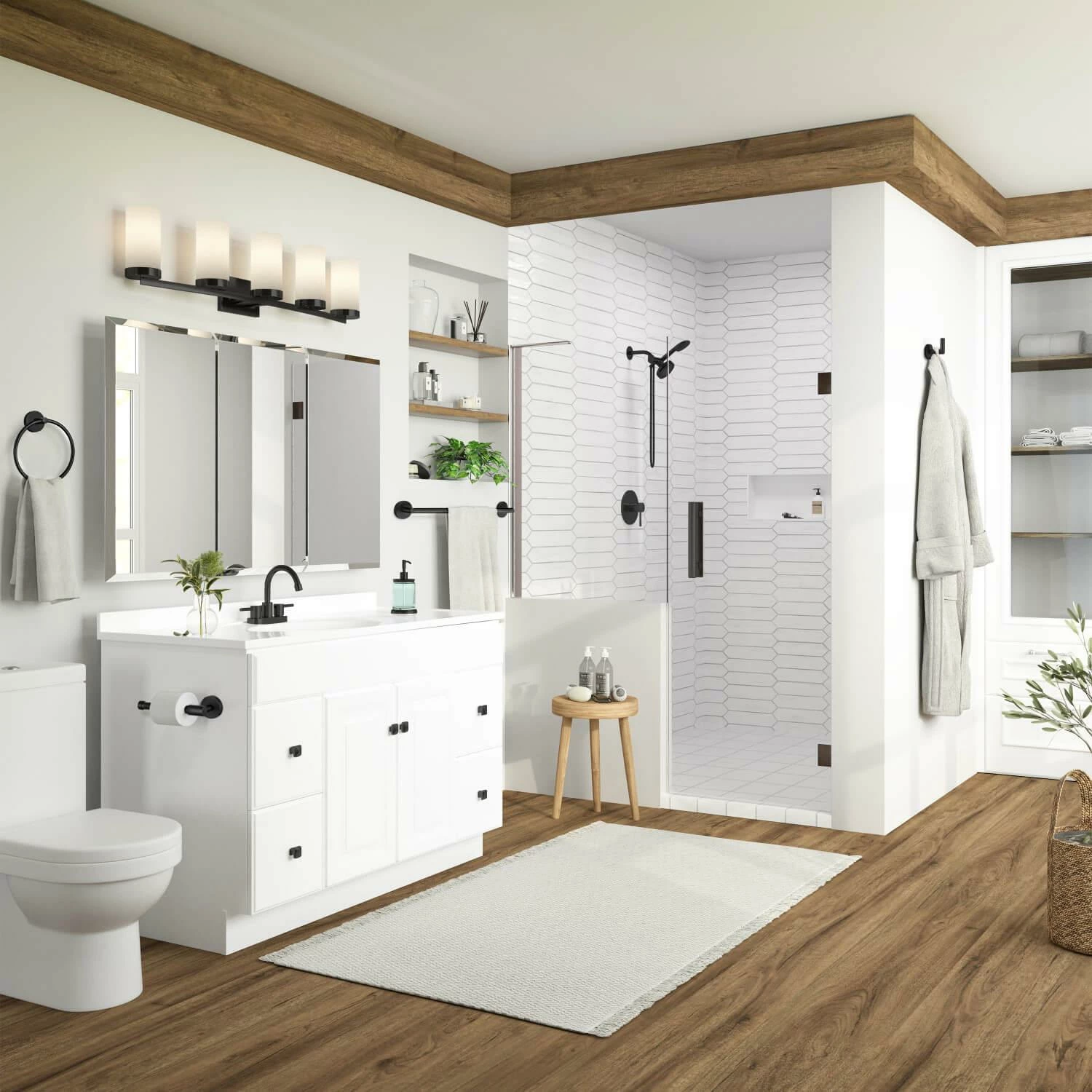 Graz Park Toilet Paper Holder In Matte Black 8 Graz Park Toilet Paper Holder In Matte Black - Image 8