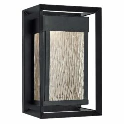 Hartbrook Outdoor Wall Light In Matte Black