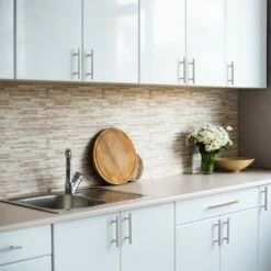 Hollow 4-Inch Center-to-Center Cabinet Pulls In Satin Nickel, 10-Pack -US Home Sales Store hollow cabinet drawer pull satin nickel 10 pack 11