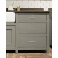 Hollow 4-Inch Center-to-Center Cabinet Pulls In Satin Nickel, 10-Pack -US Home Sales Store hollow cabinet drawer pull satin nickel 10 pack 9