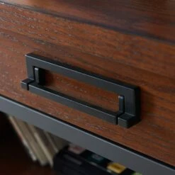 Ironcraft TV Stand In Mission Oak, 54-Inch -US Home Sales Store ironcraft metal wood tv stand 55 inch 5