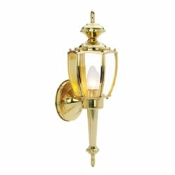 Jackson Outdoor Uplight In Solid Brass