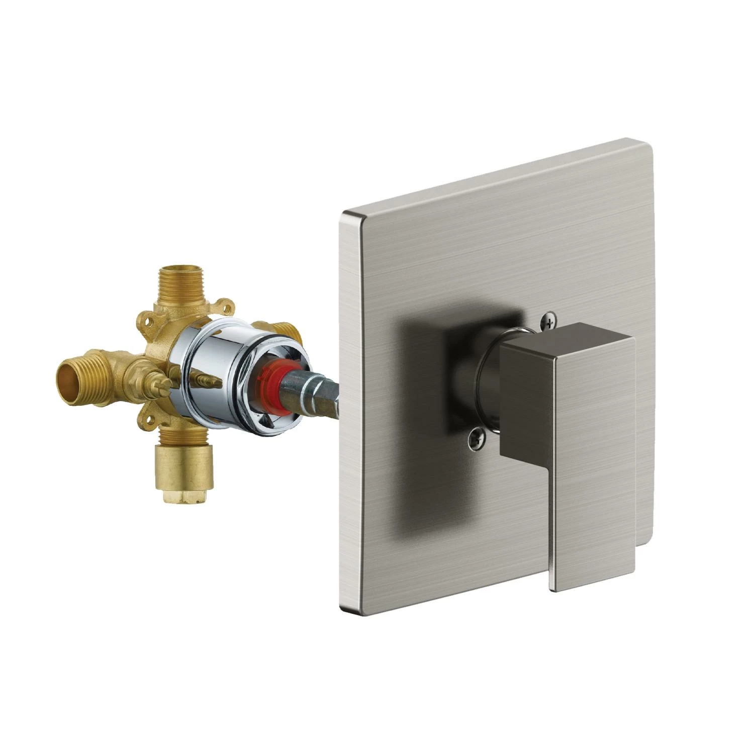 Karsen II Shower Trim In Satin Nickel 1 Karsen II Shower Trim In Satin Nickel
